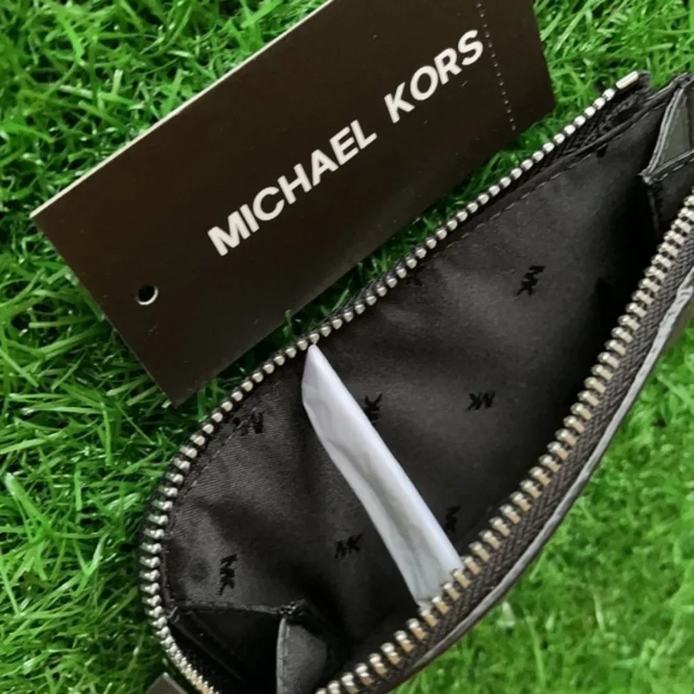 Michael Kors L Zip Mini Wallet Admiral NWT